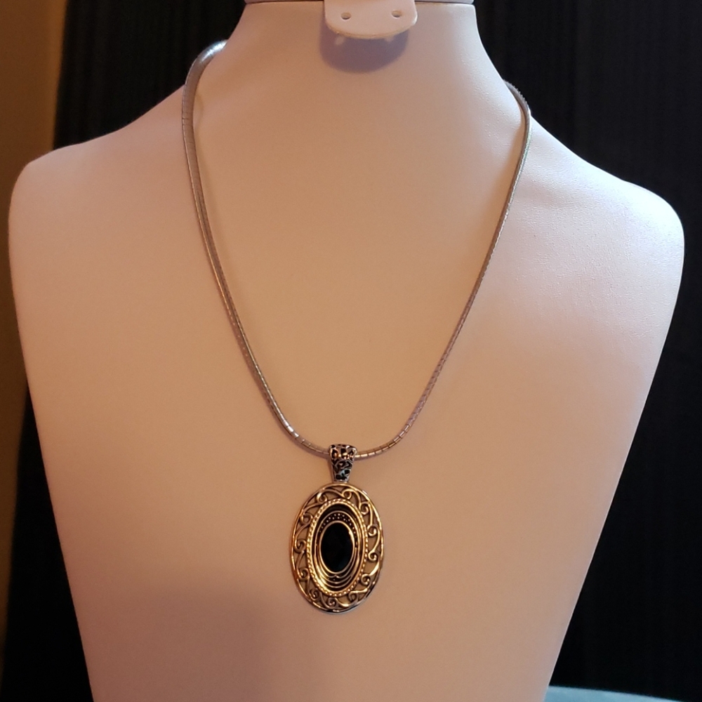 Necklace pendant, chain not included